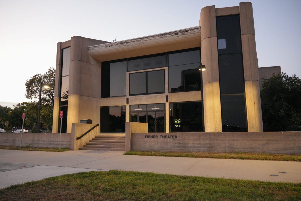 Fisher Theater, Iowa State University, Ames, Iowa, Sept. 18, 2024. 