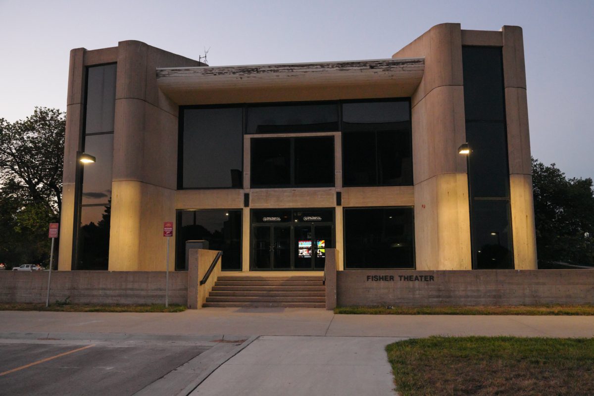 Fisher Theater, Iowa State University, Ames, Iowa, Sept. 18, 2024. 