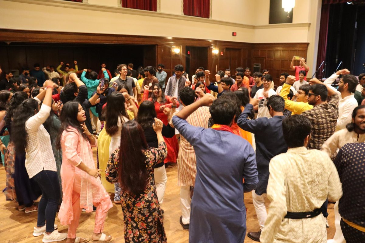 Guests enjoying the dance floor at last year's Ganesh Chaturthi celebration. Photo provided by Hindu Yuva.