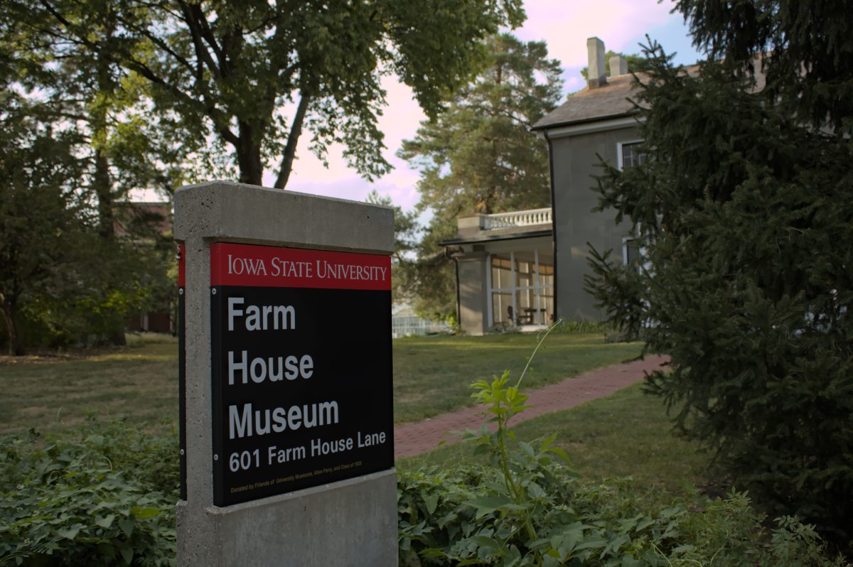 Farm House Museum Sign, Sept. 19, 2024.