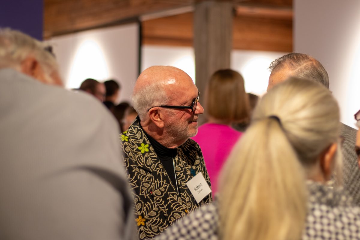 Robert Duncan at the Barragan Art Exhibit on Sep. 5, 2024. 