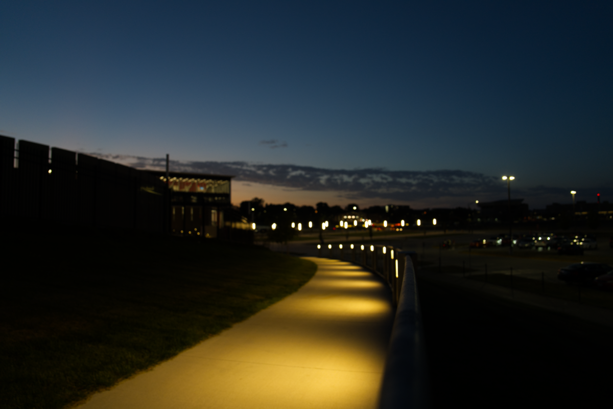 Jack Trice Stadium walkway, Spet 18, 2024.