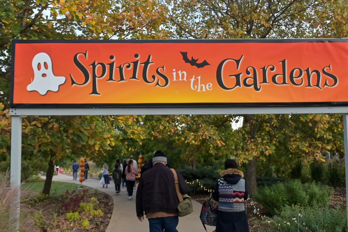 Spirits in the Gardens entrance to the pumpkins at Reiman Gardens, Oct. 13, 2024.