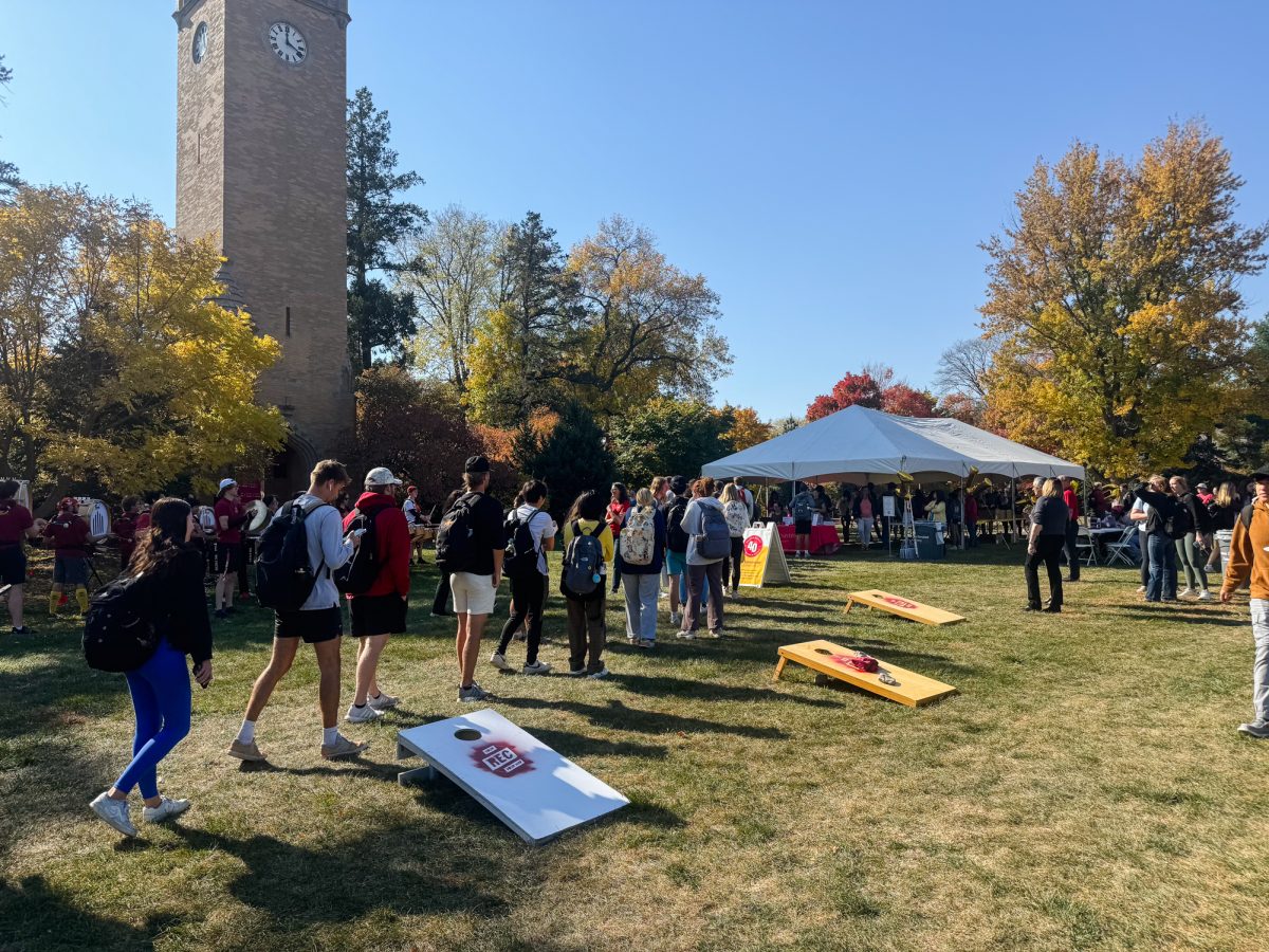 Students line up for free 