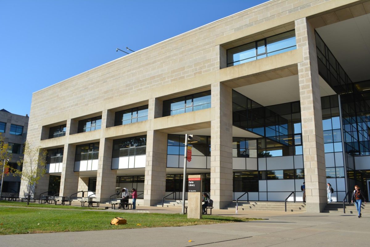  Parks Library, Iowa State University, Ames, Iowa, Oct. 17, 2024.