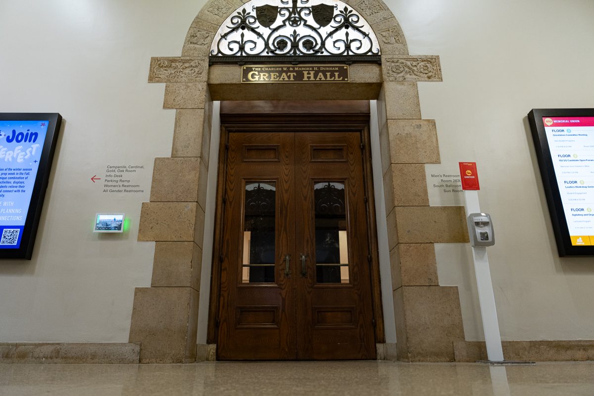 The Great Hall in the Memorial Union on Oct. 14, 2024.