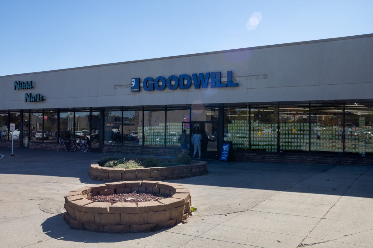 Exterior of the Ames Goodwill on Oct. 15, 2024.