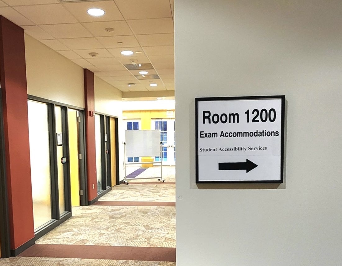 Student Accessibility Services provides exam accommodations for students who need a time extension or a low distraction environment. Nov. 19, 2024. 