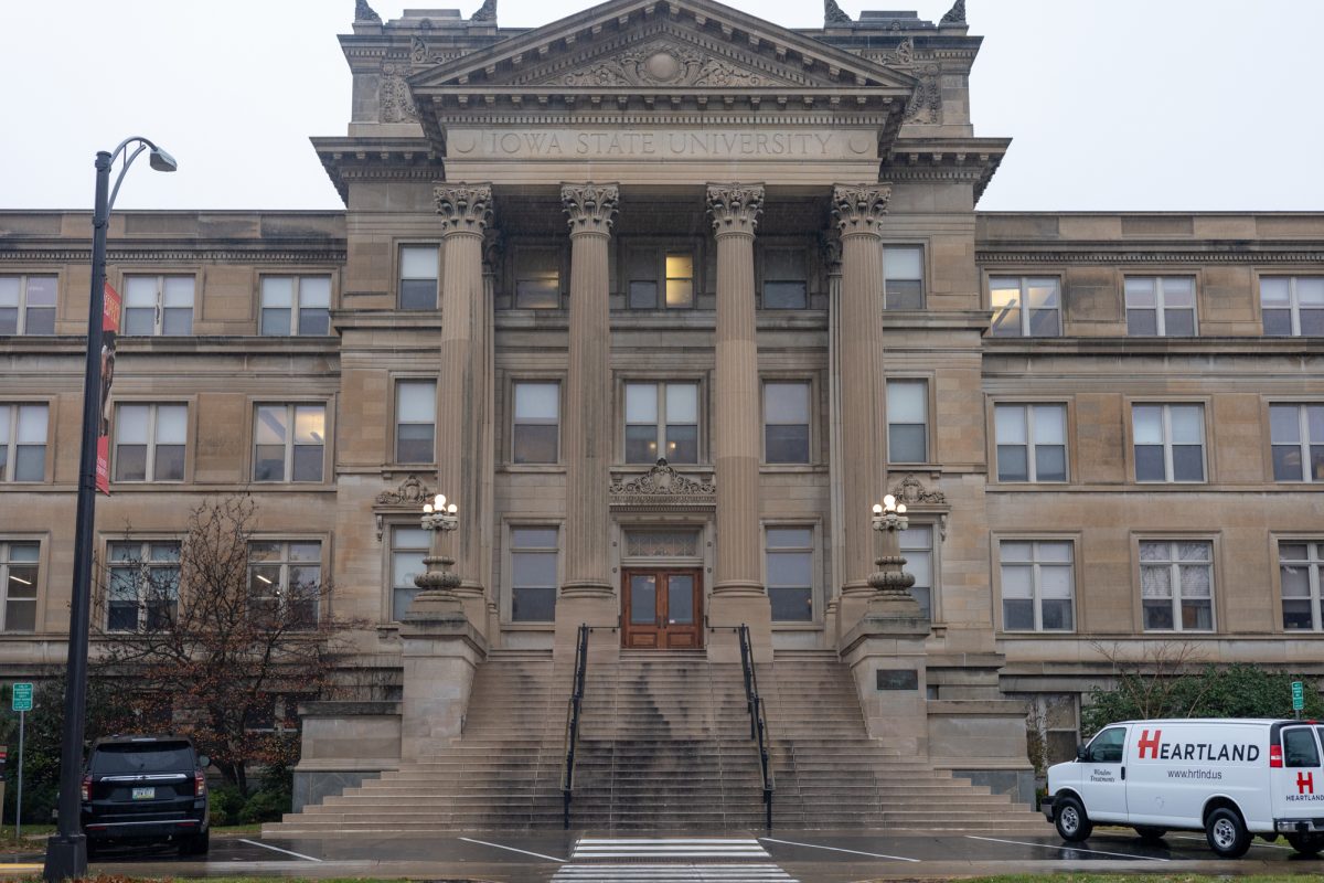 Beardshear Hall in Ames Iowa on Nov. 18, 2024.