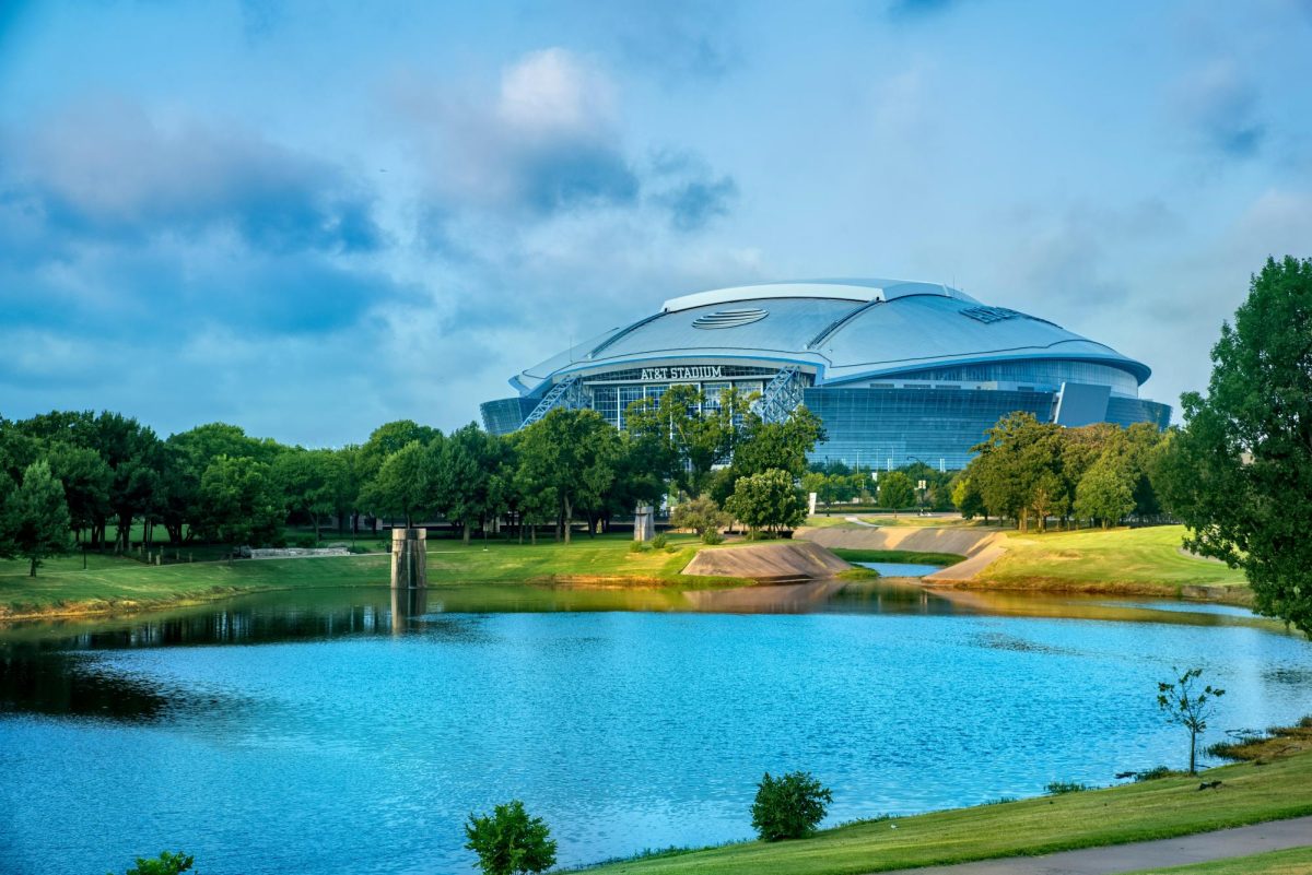 AT&T Stadium in Arlington, Texas.