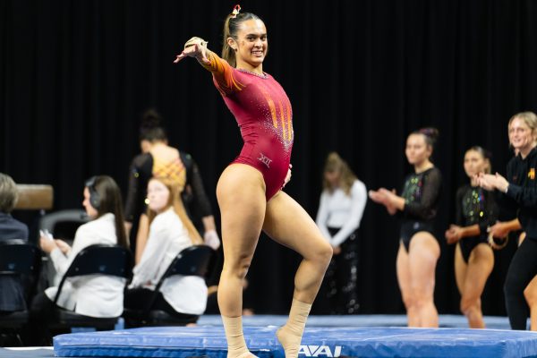 Haylee Hardin performs during Beauty and the Beast, Jan. 24, 2025, Hilton Coliseum, Ames, Iowa.