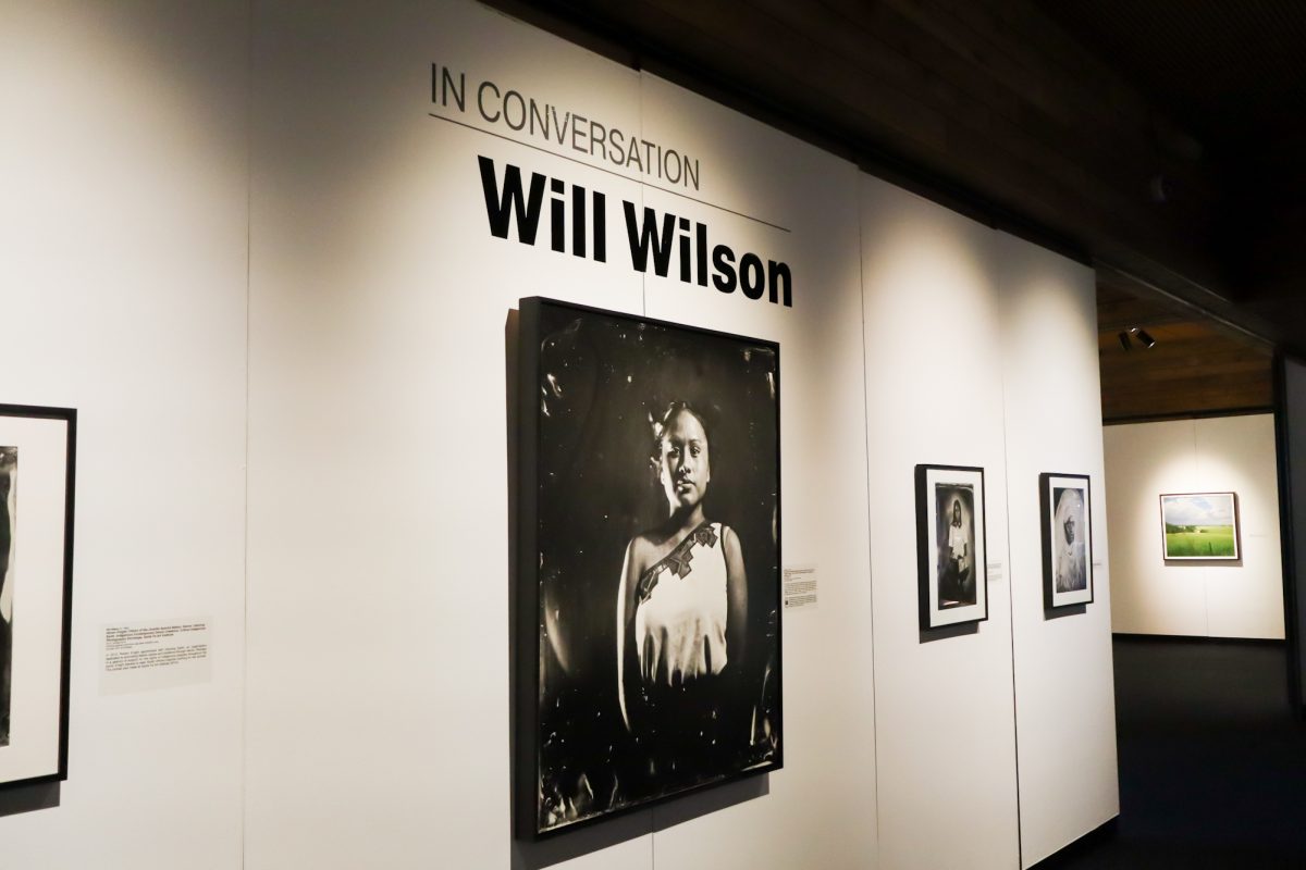 A look into the new Brunnier Art Exhibit by Will Wilson, Jan. 26, 2025, Scheman Building, Ames, IA.