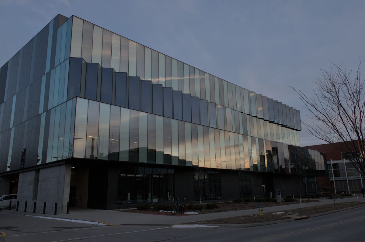 Student Innovation Center on Bissell Rd, Iowa State University, Ames, Iowa, Jan. 25, 2025.