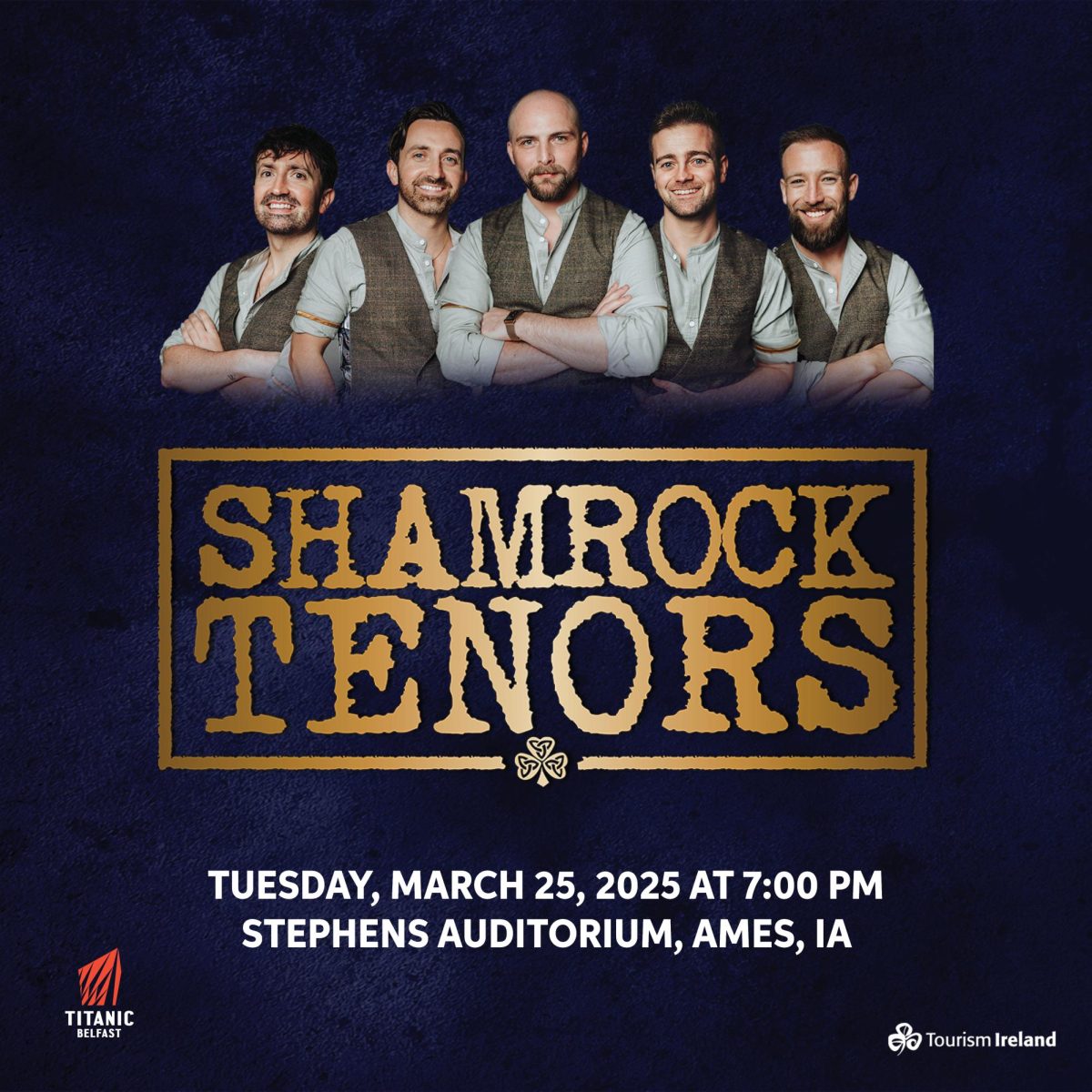 The Shamrock Tenors come to Stephens Auditorium during their North American Tour