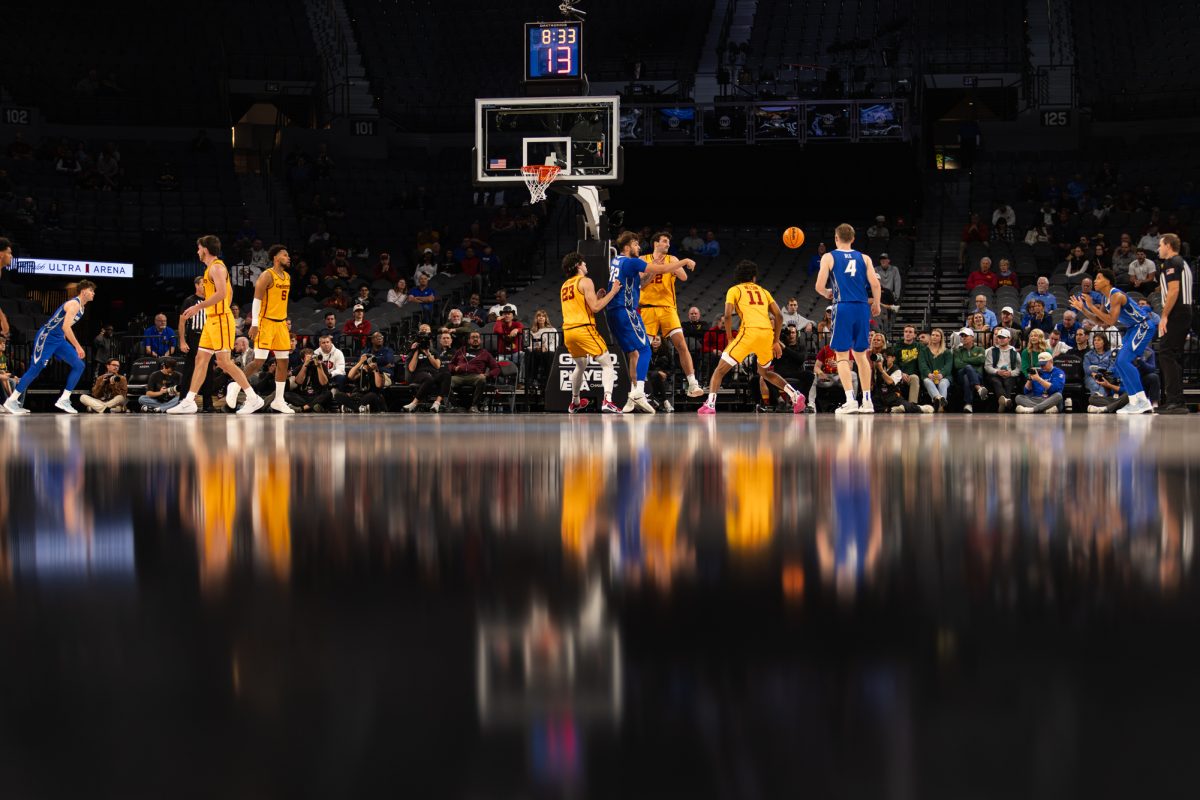 The Iowa State men's basketball game vs. Creighton University at Michelob ULTRA Arena, Las Vegas, Nov. 25, 2025.