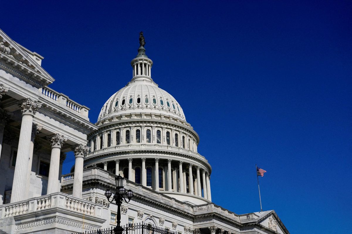 A view of the dome of the U.S. Capitol building on Capitol Hill in Washington, D.C. U.S., September 19, 2025. REUTERS/Kent Nishimura
