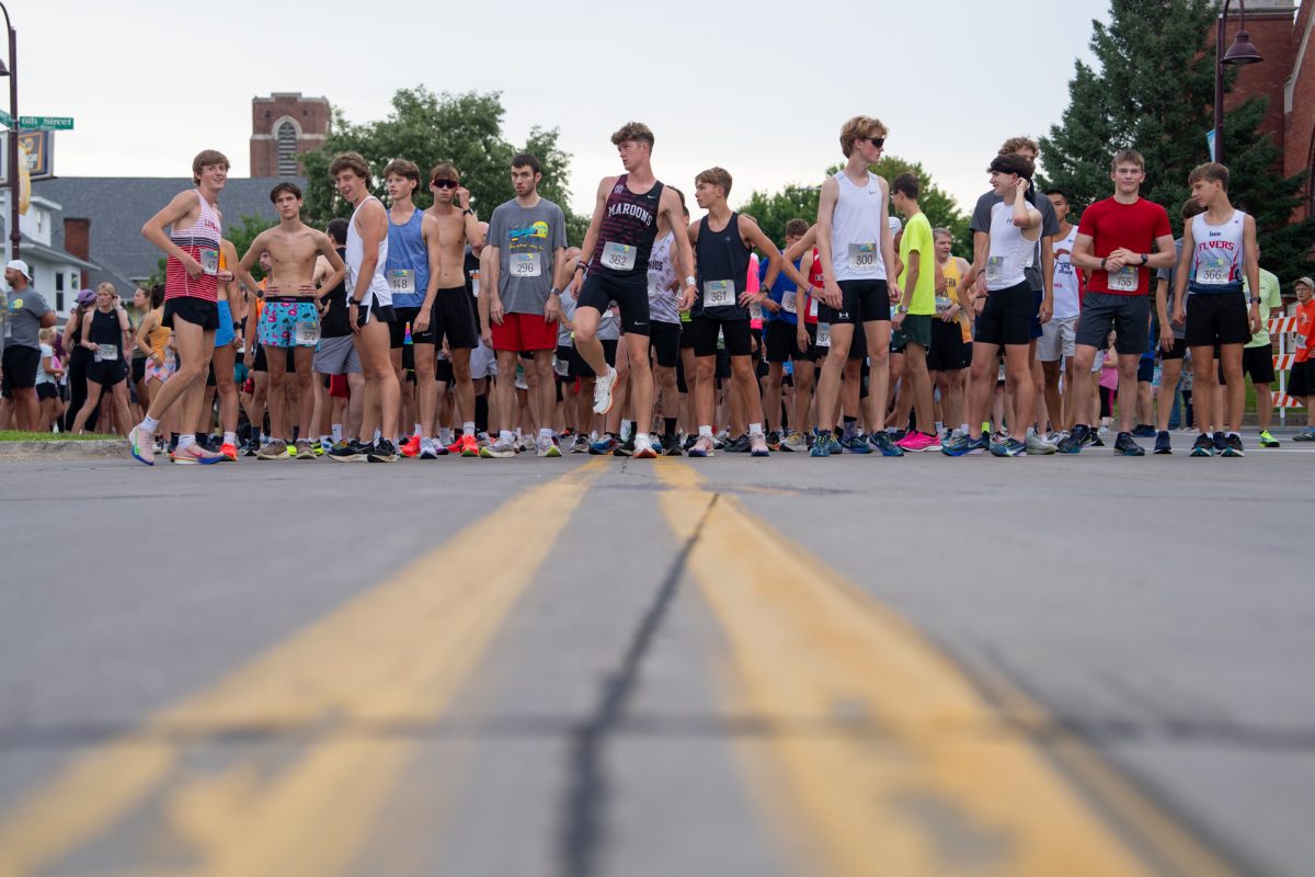during the 55th Midnight Madness in Downtown Ames, Iowa, July 10, 2026.